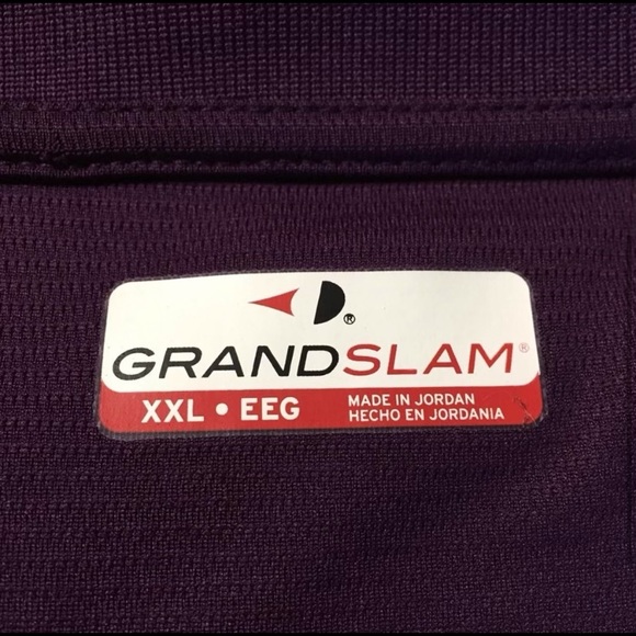 GRAND SLAM Purple Polo Golf Shirt | XXL - Picture 4 of 5